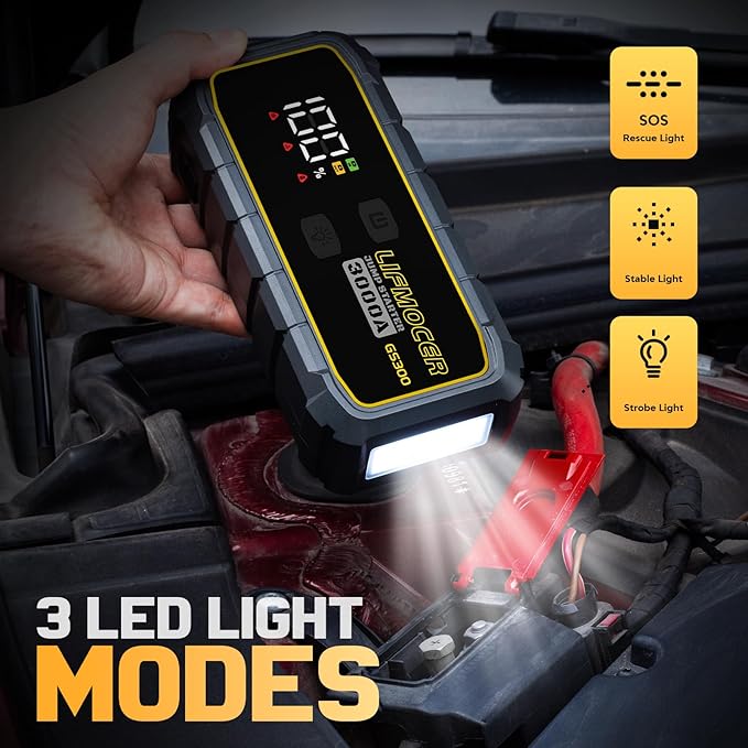 GS300 Portable Jump Starter - Image 7
