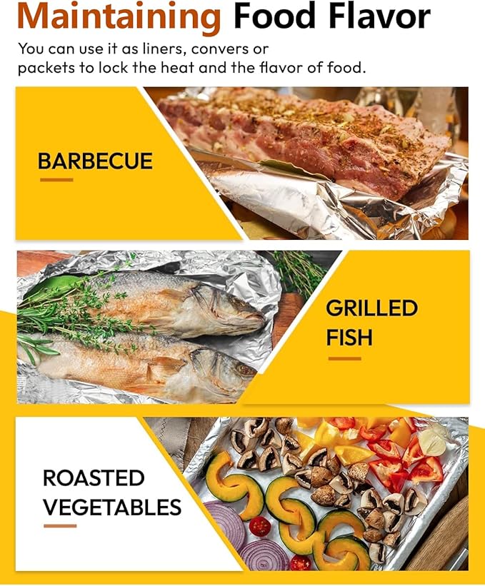 Katbite Aluminum Foil Heavy Duty 17.7 Inch Wide, 30 Micron Thick Strong Heavy - Image 6