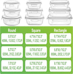 HOMBERKING Glass Food Storage Containers - Image 2