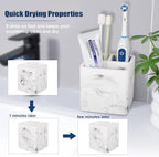 Diatomite Toothbrush Holders for Bathrooms, Electric Toothbrush and Toothpaste - Image 3