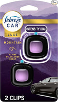 Febreze Car Mountain Scent Air Freshener Vent Clip, .07 oz by Febreze