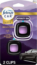 Febreze Car Mountain Scent Air Freshener Vent Clip, .07 oz by Febreze