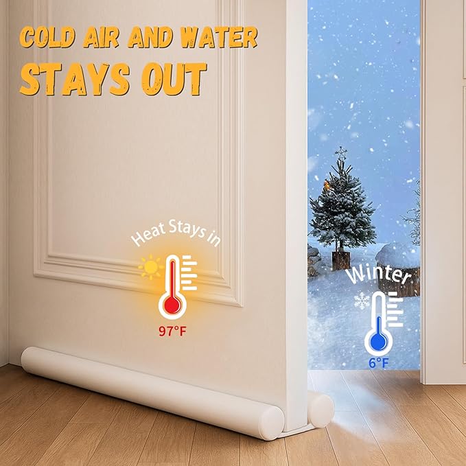 MAXTID Under Door Draft Stopper Cold Air Blocker - Image 4
