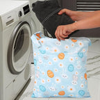 2pcs Travel Waterproof Laundry Bag, Cloth Diaper Wet Dry Bags - Image 6