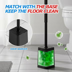 2Pack Toilet Bowl Brush and Holder Set - Image 2