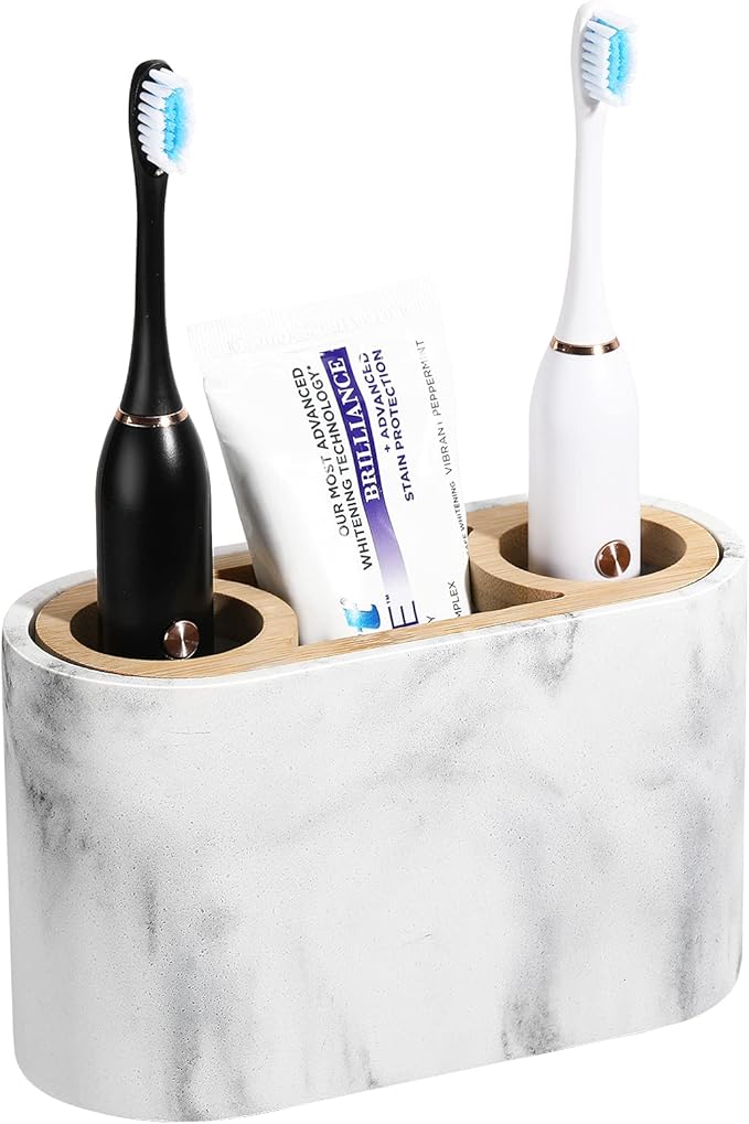 Shinowa Toothbrush Holder, Premium Toothbrush Organizer, Bathroom Storage by Shinowa