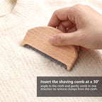 2PCS Cashmere Combs Sweater Comb to Remove Pilling, Manual Pilling Remover - Image 3