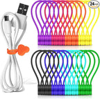 Reusable Magnetic Cable Organizer Twist Ties by RAMZI
