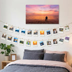 100 Pcs Wooden Clothespins for Photo Hanging Display, Mini Clothes Pins - Image 3