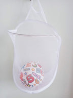 Small Mesh Hanging Laundry Hamper Basket, Mesh Hamper, Wall Dirty Clothes basket by Heng+happy