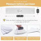 Faucet Mat for Kitchen Sink, Super Absorbent, Prevents Moisture Buildup - Image 2