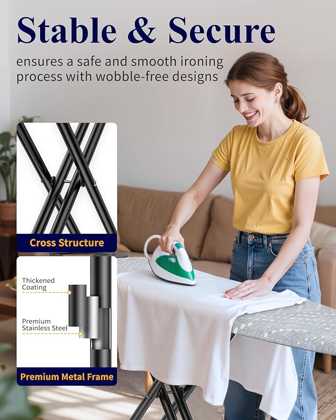 Kitsure Folding Ironing Board - Image 2