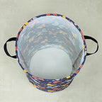 FANKANG Storage Basket, Nursery Hamper Canvas Laundry Basket Foldable - Image 8