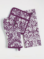 DII Cotton Dish Towel Set Damask Print - Image 9
