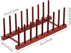 HBlife 4pcs Padauk Dish Drying Rack - Image 2