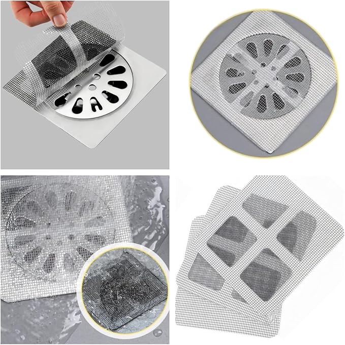 Disposable Drain Covers for Shower Filter Patches Hair Catcher Stickers Cover - Image 9