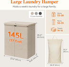 Lifewit 145L Large Laundry Basket - Image 4