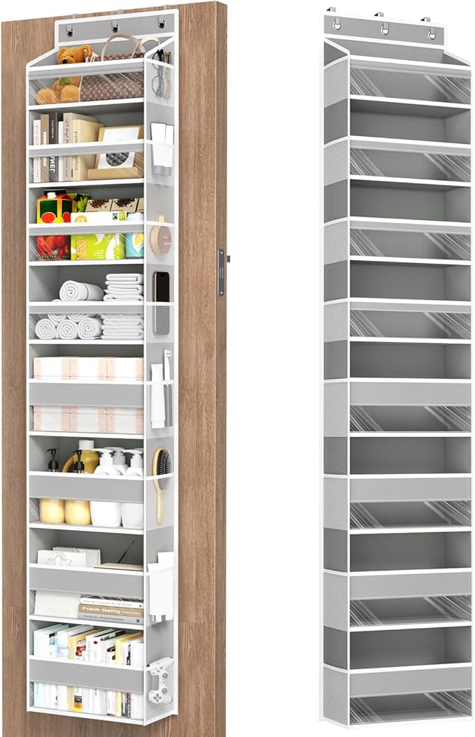 Over The Door Organizer, 8 Shelf Door Hanging Organizers by Mefirt