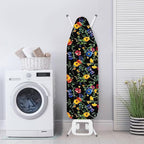 Floral Ironing Board Cover and Pad, Smooth Iron Board Cover, Stain Resistant - Image 3