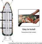 Bird Flowers Iron Board Cover Scorch Resistant Heat Insulation Ironing Board - Image 4