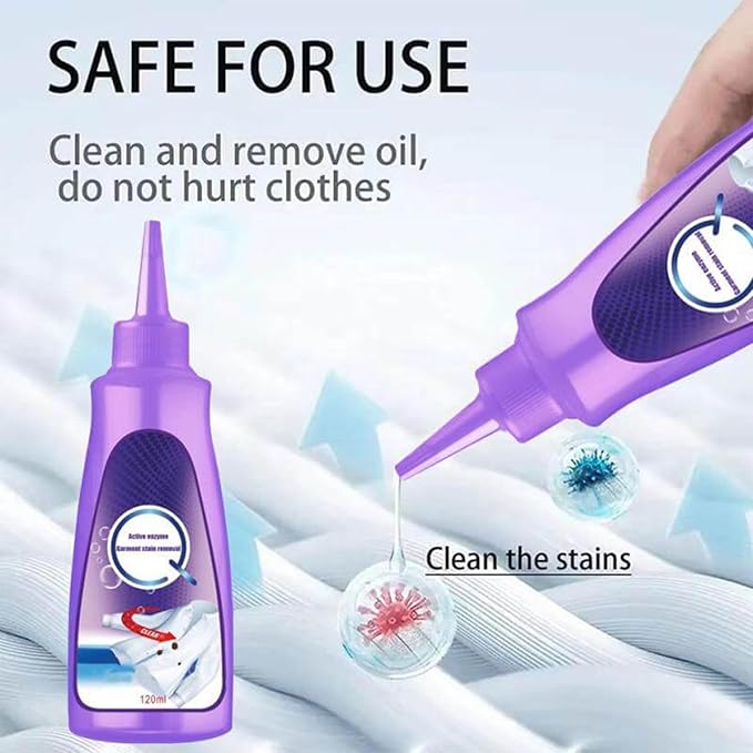 Active Enzyme Laundry Stain Remover, Active Enzyme Clothing Stain Remover - Image 2