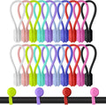 Motiloo Magnetic Cable Ties Silicone Reusable Cord tie by Motiloo