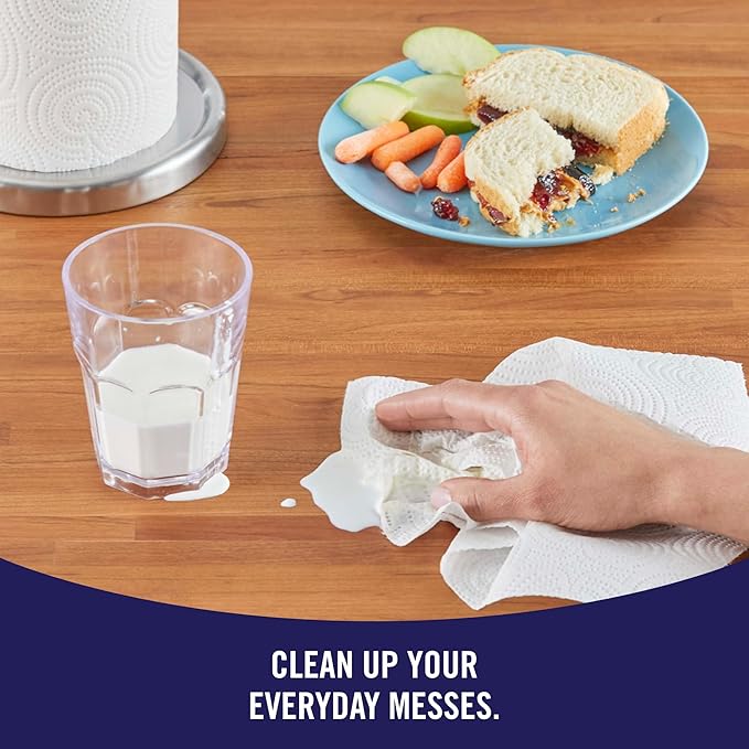 Sparkle Tear-A-Square Paper Towels, 2 Double Rolls = 4 Regular Rolls, - Image 14
