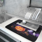 Halloween Ghost Pumpkin Dish Drying Mat - Image 5