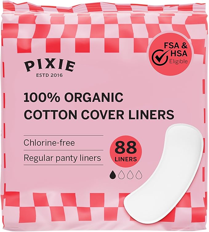 Pixie Organic Cotton Panty Liners by PixieDot
