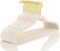 MIZGI Premium Velvet Hangers Pack 40 Pcs Heavy Duty by MIZGI