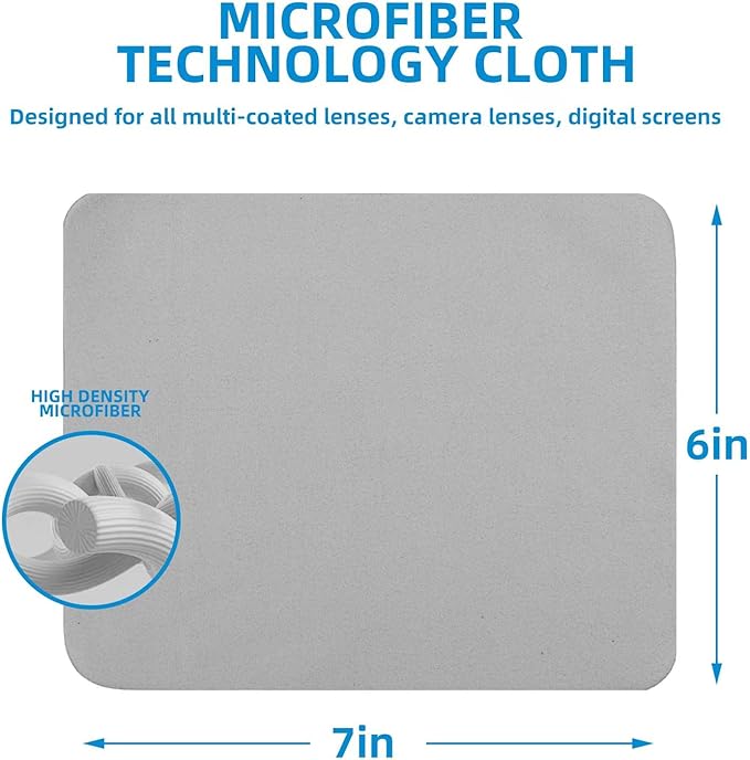 15 Pcs Glasses Cleaning Cloth Cleaner Wipes - Image 2