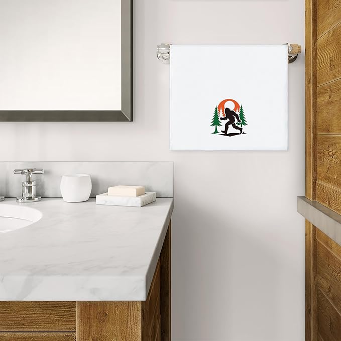 GROBRO7 Funny Gorillas Hand Towel - Image 4