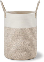VIPOSCO Tall Laundry Hamper, Woven Rope Storage Basket - Image 8