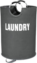 160L XX-Large Laundry Basket, Freestanding Tall Clothes Hamper, Collapsible by Maxsilan