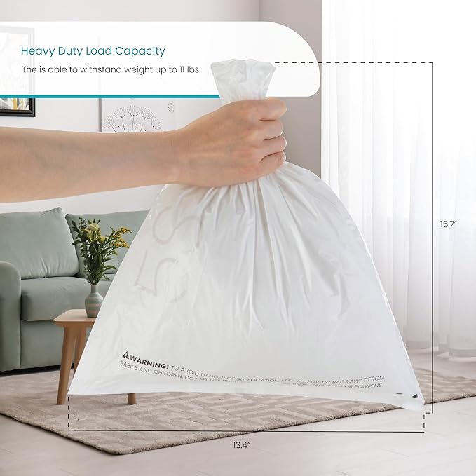 Home Zone Living 1.3 Gallon Trash Bags - Image 5