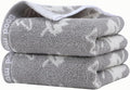 2 Pack Decorative Maple Leaf Hand Towels Cotton, Soft Highly Absorbent Bathroom by Zuorery