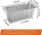 30-Pack Drip Pans Liners for Blackstone Griddle Accessories, Aluminum Foil Pan - Image 2