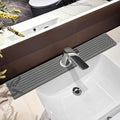 Stone Faucet Mat For Kitchen Sink, 23.6" Diatomite Fast Drying Stone Kitchen by Unknown