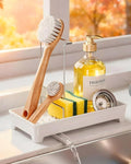 Minimalist Sink Caddy, Rustproof Sponge Holder by Unknown
