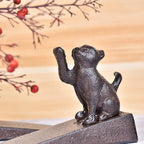 Sungmor Heavy Duty Cast Iron Cat Door Stops | Decorative Cute Animal Statue - Image 4