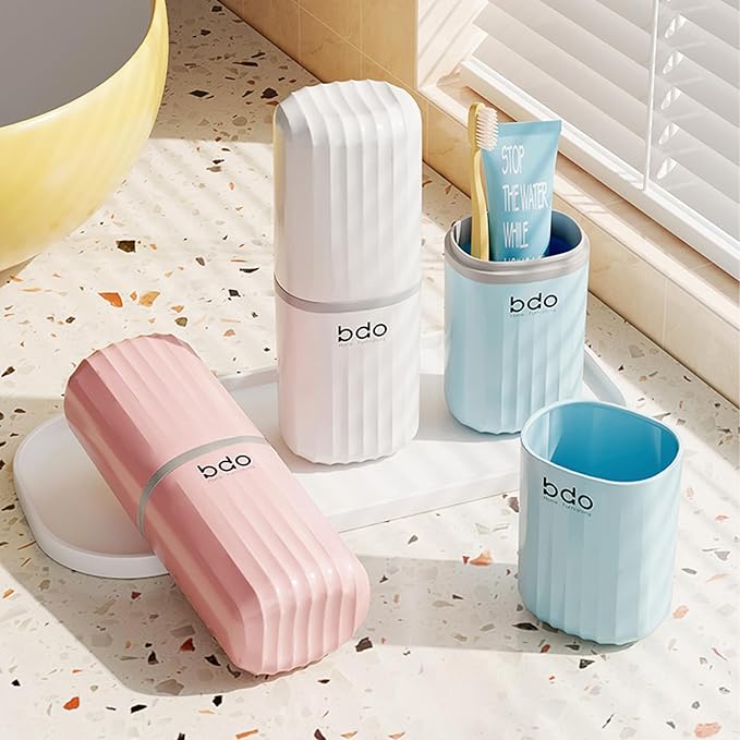 Toothbrush Cup Toothbrush Travel Case, Travel Toothbrush Holder Case - Image 7