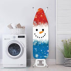 ZDCUSTOM Red Blue Snowman Ironing Board Cover 52"x13" Christmas Resist - Image 3