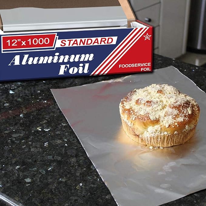 Aluminum Foil Wrap Roll 12 in x 1000 Feet Long Industrial Size and Strength | - Image 7