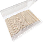 400pcs Pointed Cotton Swabs, 4 inch Precision Microblading Cotton Swab Cotton by RIKWOG