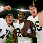3 Pcs Football Hand Towels for Bathroom Bow Embroidered Bathroom Towels - Image 4