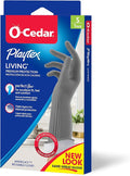 PLAYTEX Living Reuseable Rubber Cleaning Gloves, Premium Protection Reusable by Playtex