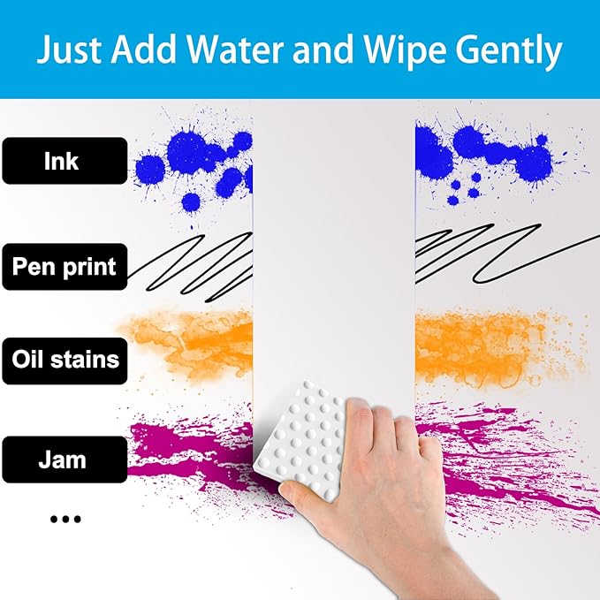 Magic Sponge Erasers, 20 Pack 2X Density Stronger Melamine Sponge Foam Pads - Image 2