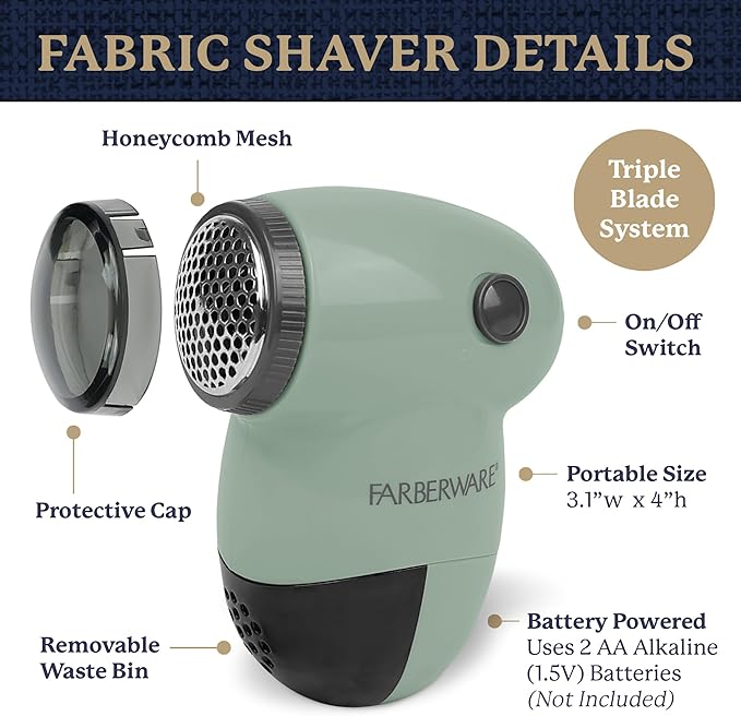 Farberware Fabric Shaver & Lint Remover - Image 6