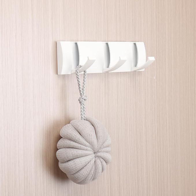Folding Coat Hooks, Wall Mounted Coat Rack - Image 8