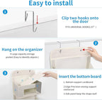 MAX Houser 4-Shelf Over The Door Hanging Organizer - Image 7